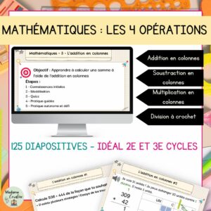 4 opérations
