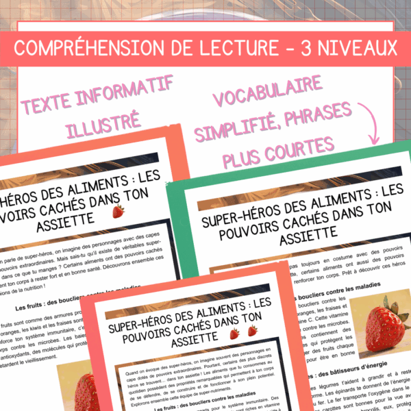 Compréhension de lecture - Les surprenantes propriétés des aliments – Image 2