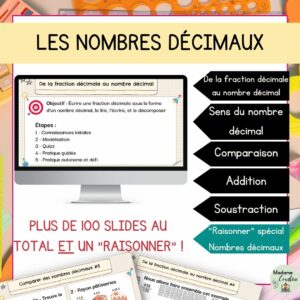 Ensemble - Enseignement clé en main - Les nombres décimaux