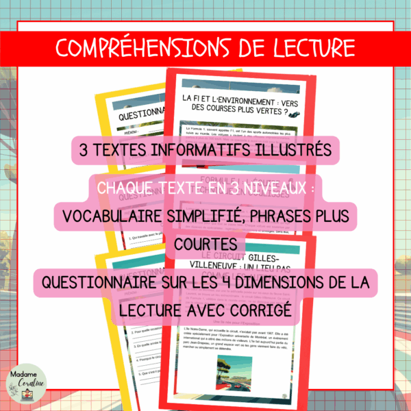 Activités pédagogiques Formule 1
