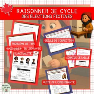 Raisonner 3e cycle - Élections fédérales canadiennes 2025