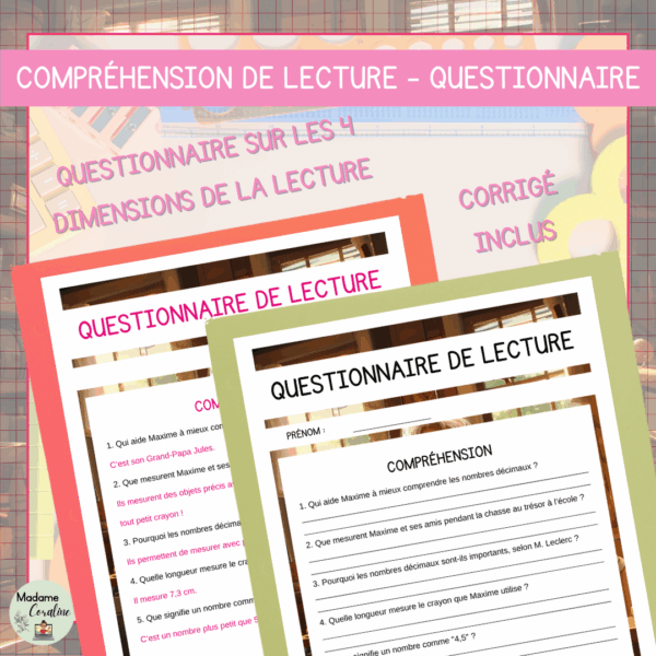 Compréhension de lecture - Le mystère des nombres décimaux – Image 3