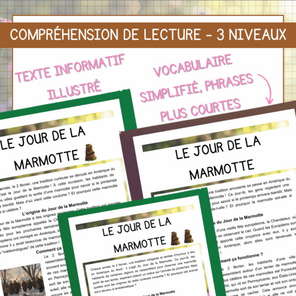 Jour de la Marmotte - Compréhension de lecture – Image 2
