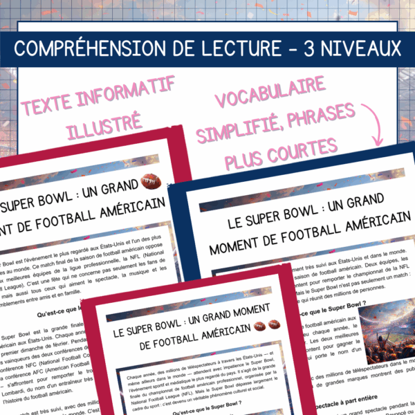 Superbowl - Compréhension de lecture – Image 2