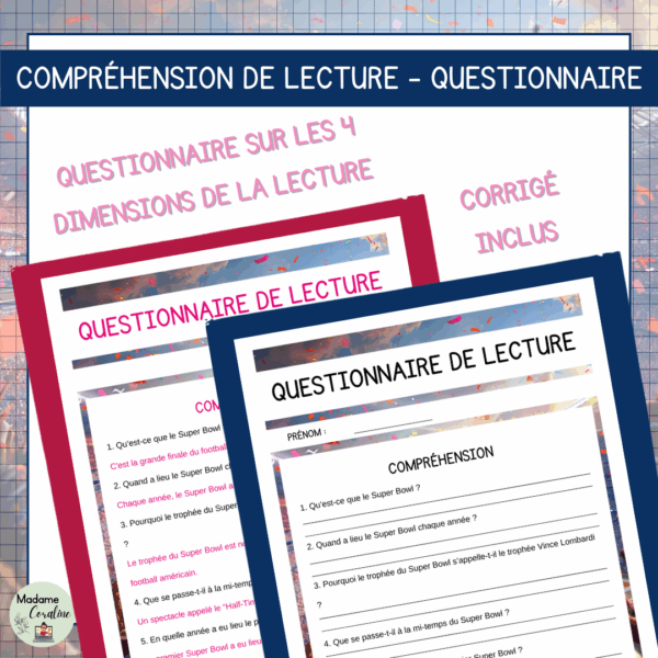 Superbowl - Compréhension de lecture – Image 3