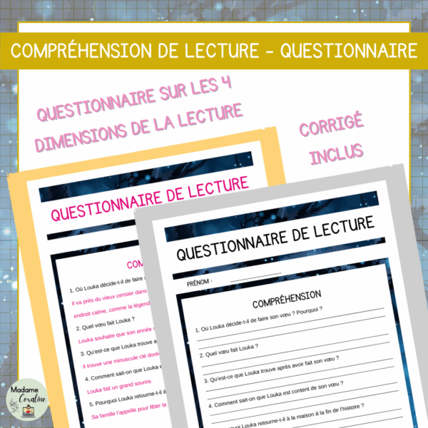 Compréhension de lecture - Récit Un Nouvel An magique – Image 3