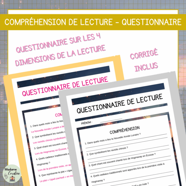 Compréhension de lecture - Nouvel An dans le monde – Image 3