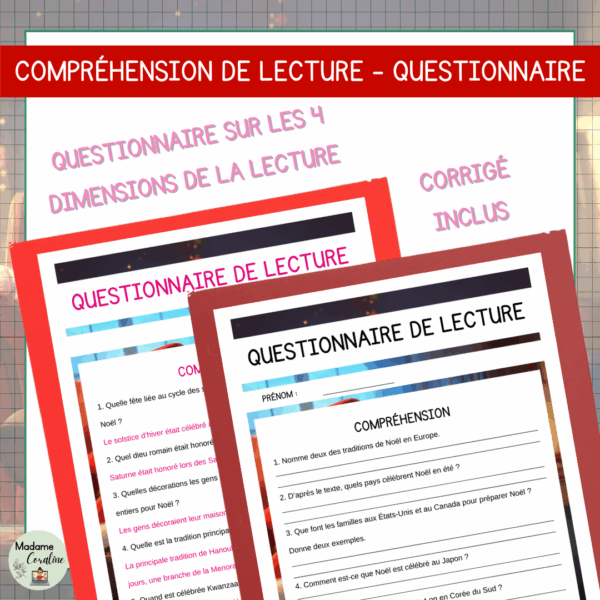Compréhension de lecture - Noël - Les origines des traditions des Fêtes de fin d'année – Image 3