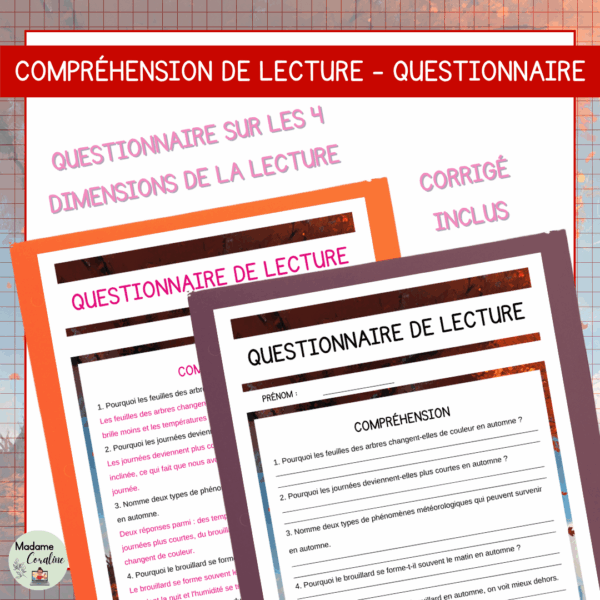 Compréhension de lecture - Les phénomènes météorologiques de l'automne – Image 3