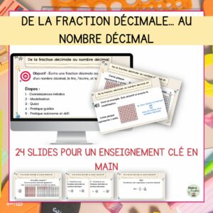 Vers le nombre décimal - Clé en main