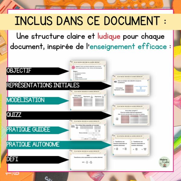 Vers le nombre décimal - Clé en main