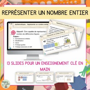 Représenter un nombre entier - Clé en main