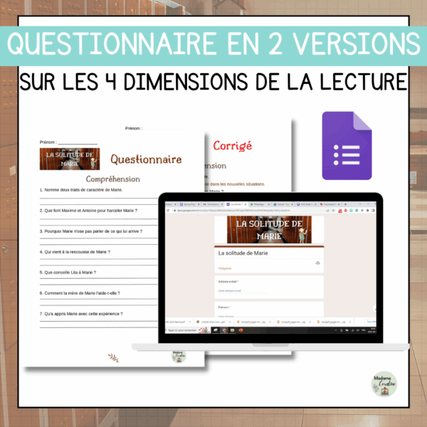 Compréhension de lecture - La solitude de Marie – Image 4