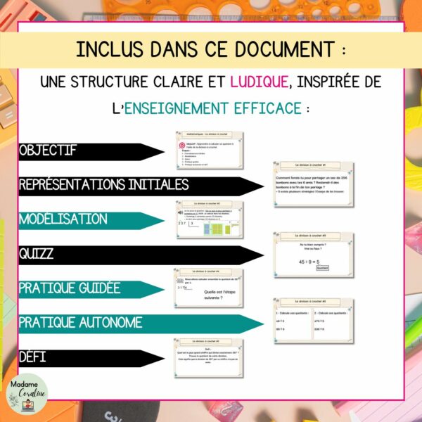 La division à crochet - clé en main