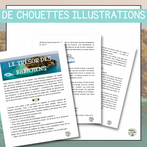 Compréhension de lecture - Le trésor des Babajiens – Image 3