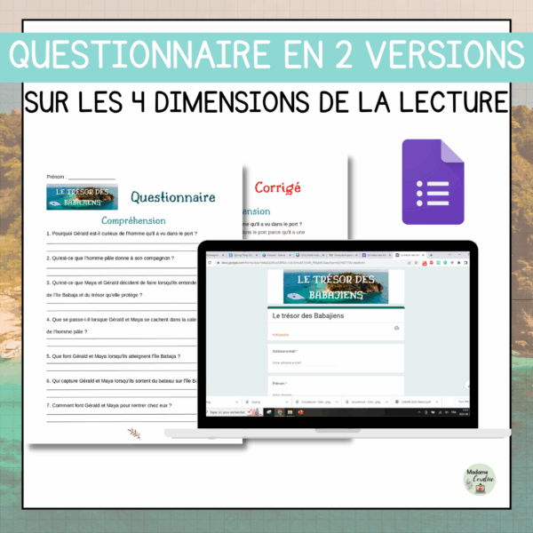 Compréhension de lecture - Le trésor des Babajiens – Image 4