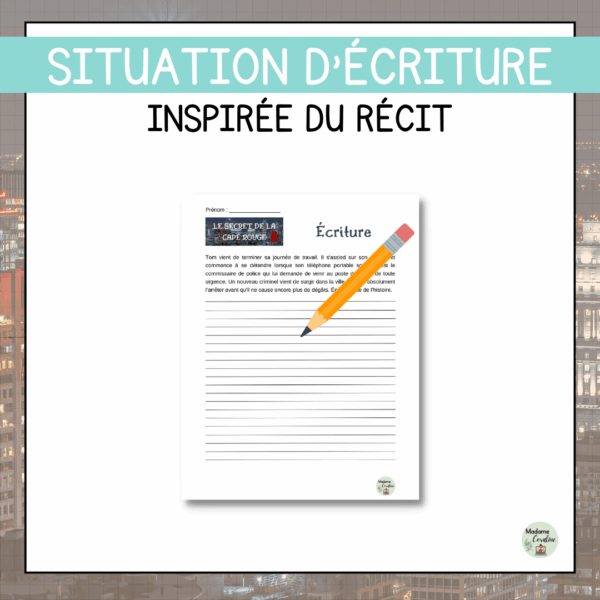 Compréhension de lecture - Le secret de la cape rouge – Image 5