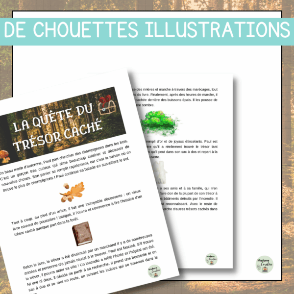 Compréhension de lecture - La quête du trésor caché – Image 3