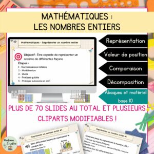 Ensemble - Enseignement clé en main - Les nombres entiers