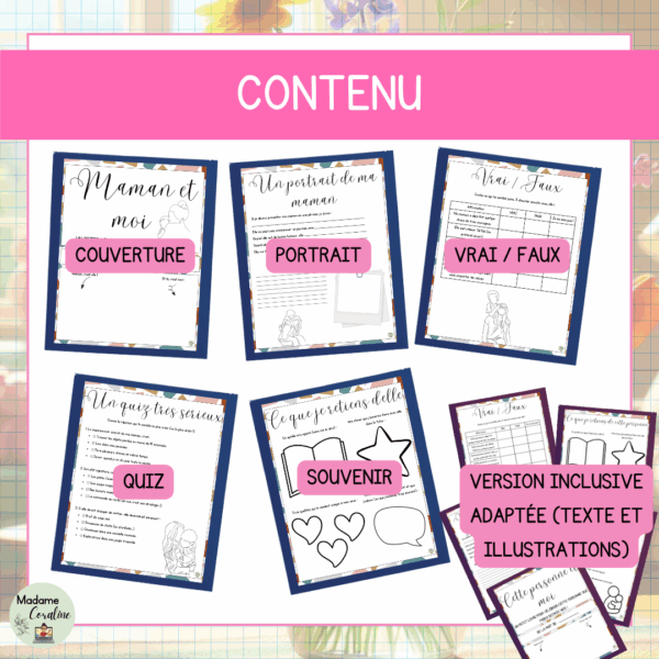Fête des Mères - Livret créatif