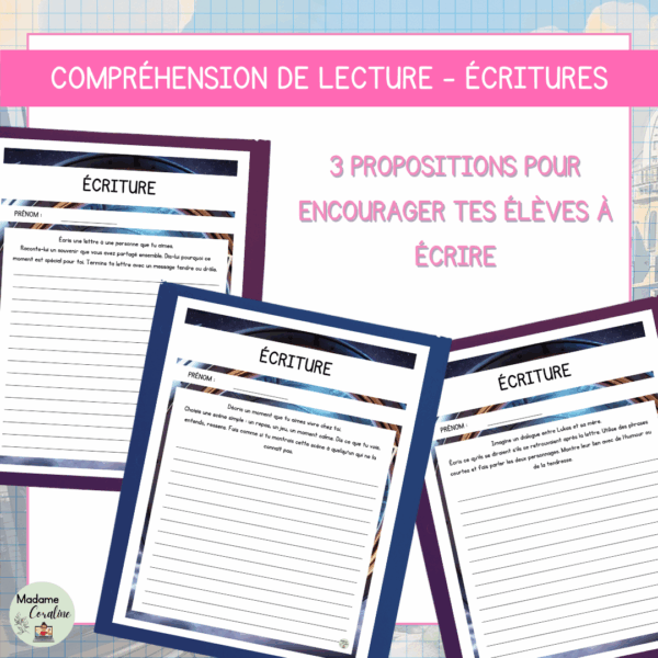 Compréhension de lecture - Fête des mères - Lettre à ma mère en 2050 – Image 4