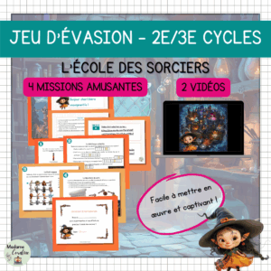 Jeu d'évasion de rentrée - L'école des sorciers