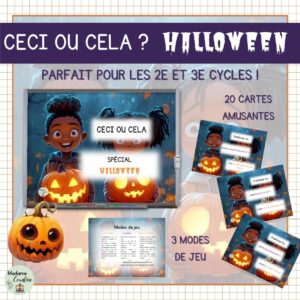 Ceci ou cela - Halloween - Tu préfères - Dilemmes
