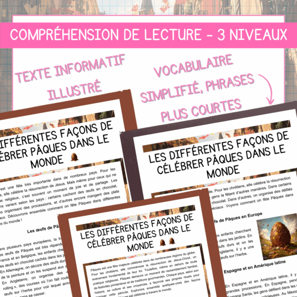 Compréhension de lecture - Pâques dans le monde – Image 2