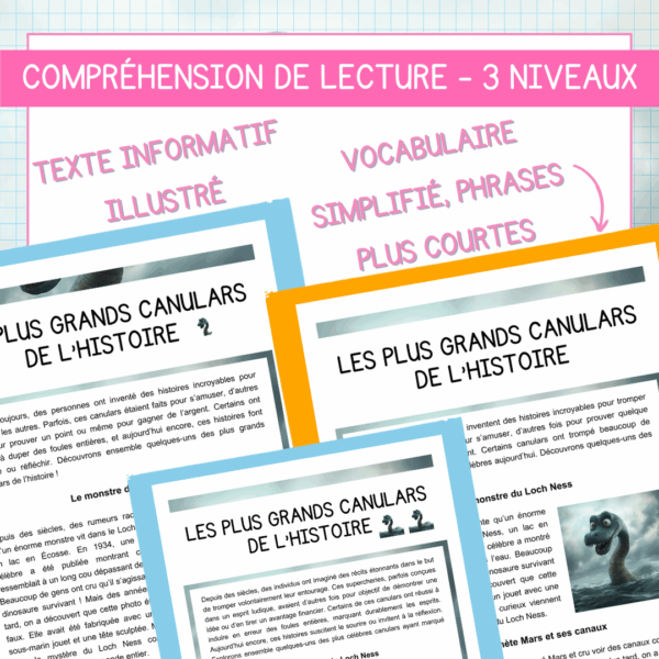 Compréhension de lecture - Poisson d'Avril - Les plus grands canulars de l'Histoire – Image 2