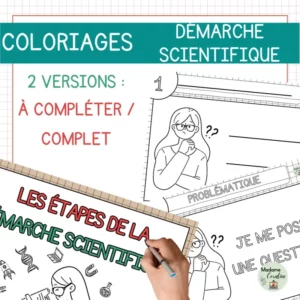 Coloriages démarche scientifique
