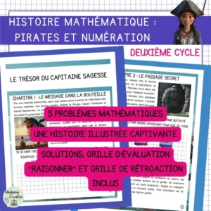 Histoire mathématique de rentrée - Révisions Nombres entiers - Pirates