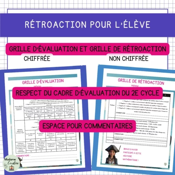 Histoire mathématique de rentrée - Pirates et numération
