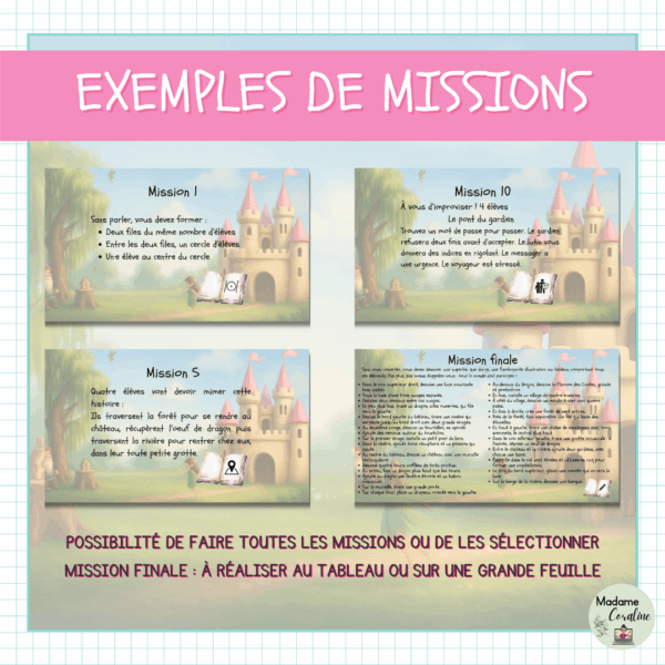 Jeu coopératif de rentrée - Le sablier des contes de fées