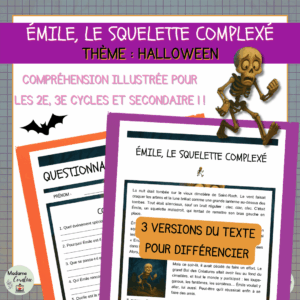 compréhension de lecture d'Halloween
