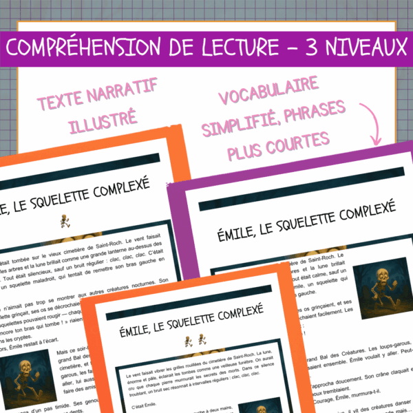 compréhension de lecture d'Halloween
