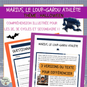 compréhension de lecture d'Halloween