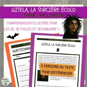 compréhension de lecture d'Halloween