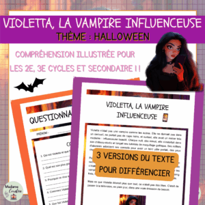 compréhension de lecture d'Halloween