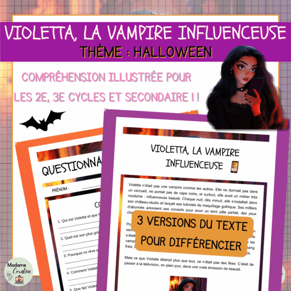 compréhension de lecture d'Halloween