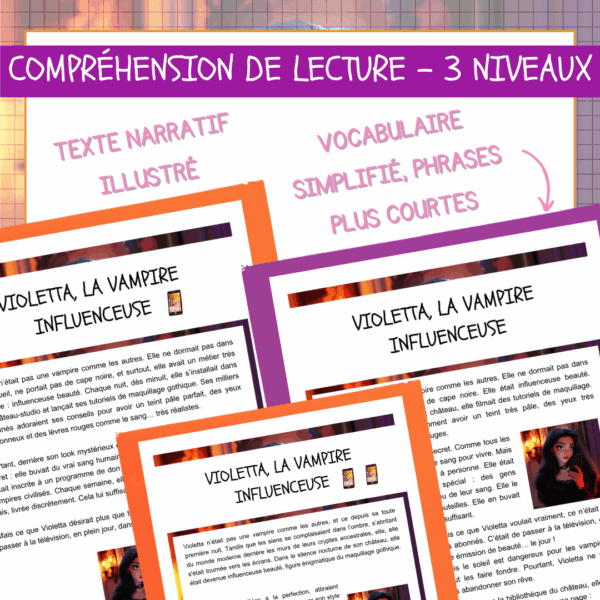compréhension de lecture d'Halloween