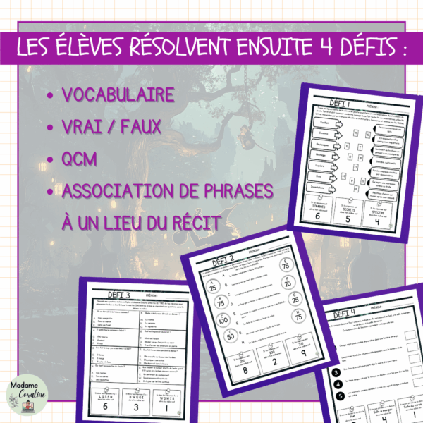jeu d'évasion de lecture d'Halloween