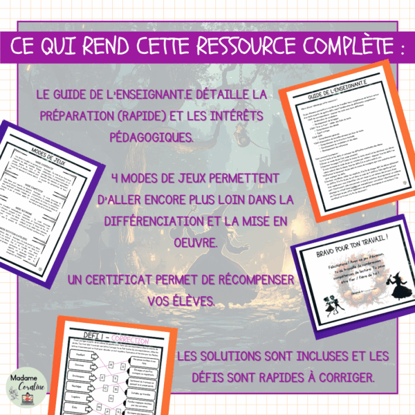 jeu d'évasion de lecture d'Halloween