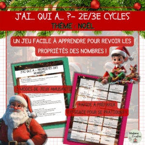 J'ai qui a Propriétés des nombres