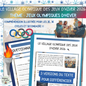 Lecture sur les jeux olympiques d'hiver - Village olympique 1