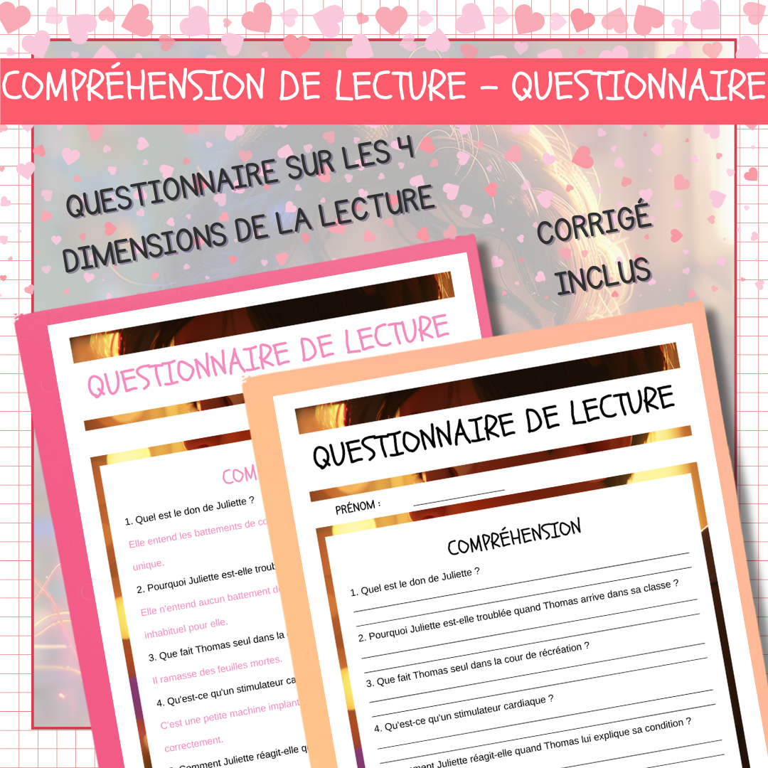 Lecture Ecriture Saint-Valentin Juliette