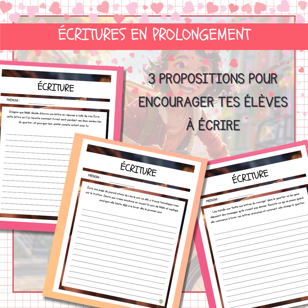 Lecture Ecriture Saint-Valentin Léa
