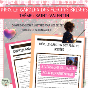 Lecture Ecriture Saint-Valentin Théo