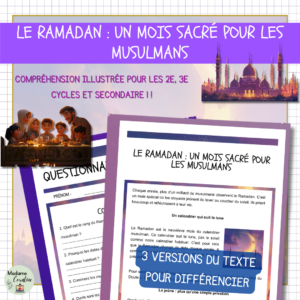 Compréhension de lecture sur le Ramadan 1