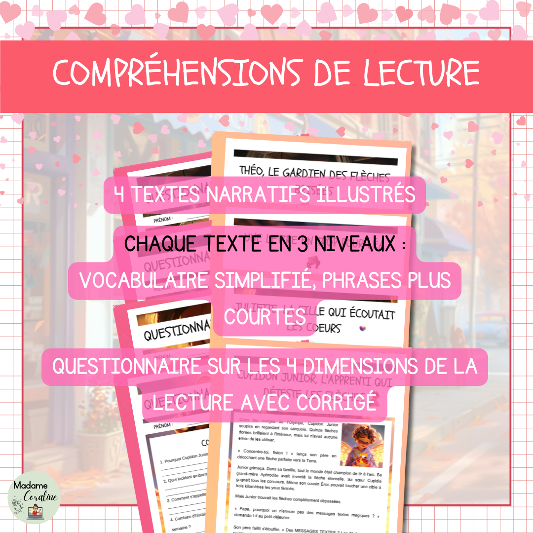Lecture Ecriture Saint-Valentin Récits