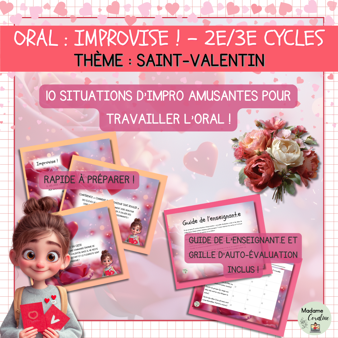 Improvisation orale sur la Saint-Valentin